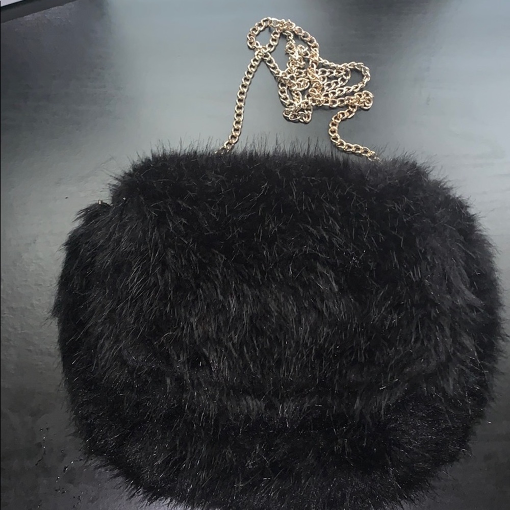 Forever 21 furry bag